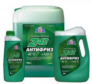 Антифриз зеленый